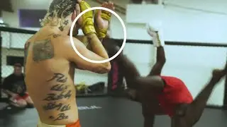 Former UFC Champions Suga Sean O'Malley & Israel Adesanya SPAR