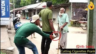 Cutting People's Cigarettes Prank  Stop Smoking Prank (Part 5) By New Prank 2021!!Best Funny Prank!!