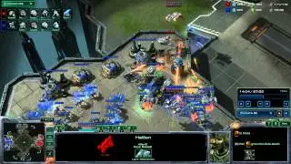 HotS TvT Win - Reaper fast expand build into Mech with some Bio