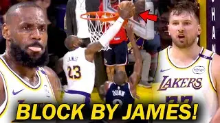 FOR THE WIN Block ni LeBron James nabitin sa 50K, Trashtalk si Luka kay Harden! | SIX STRAIGHT WINS