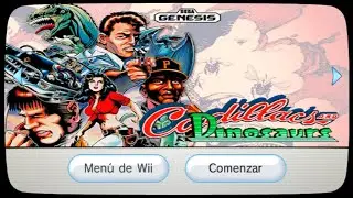 Cadillacs and Dinosaurs (port) WAD [VC SEGA Genesis] Wii