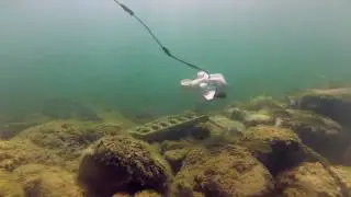 Underwater drone explores Michigan lake