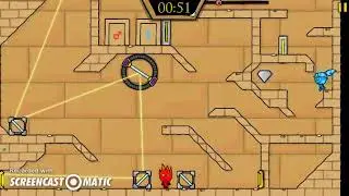 Fireboy and Watergirl Light Temple Level 34