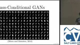 CVPR18: Tutorial: Part 1: Generative Adversarial Networks