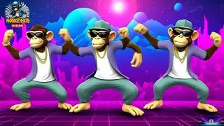 NHẠC THIẾU NHI VUI NHỘN I CH&Uacute; KHỈ CON NHẢY HIPHOP I S&Aacute;NG T&Aacute;C: MONKEY KID #monkeykid