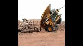 World Dangerous Dump Truck Operator Skill - Biggest Heavy Equipment Machines Working