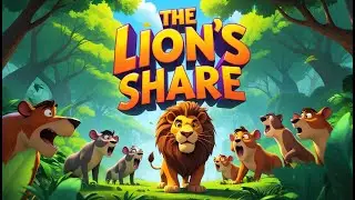 The Lion&rsquo;s Share - Aesop's Fables | Bedtime Stories for Kids
