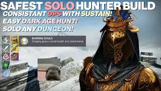 One of the Safest Solo Hunter Builds | Wormhusk | Prismatic |