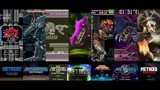 All Final Bosses in the Main Metroid Games (including Metroid Dread)