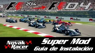 F1 temporada 2004 Mod para el F1 2014 🤩🤩 Súper guía de instalación || Parte 3 || #f12014 #f12004
