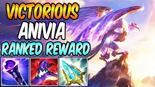 VICTORIOUS ANIVIA FULL AP MID GAMEPLAY | Build & Runes | League of Legends