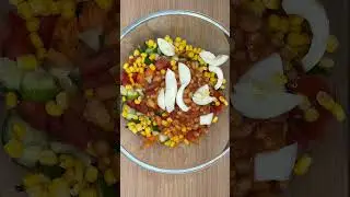 Delicious Salad Recipe Fresh, Healthy, and Easy-to-Make!  #freshandflavorful #food #dinnerdelights