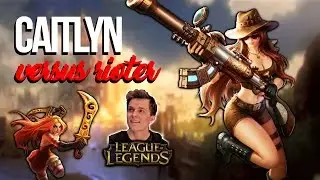 CAITLYN ADC JUGANDO CONTRA UN RIOTER (DatJellyFish, exYoutuber)