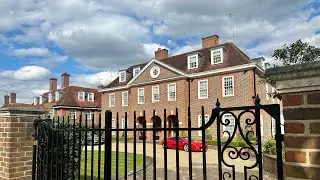 Sunny Afternoon Walking Tour In Hampstead | Millionaire Homes |  Relaxing Ambience | London,🇬🇧 | 4K