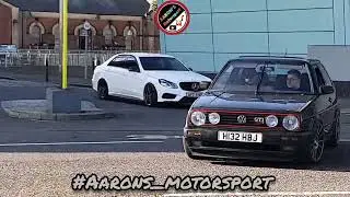 Volkswagen Golf MK2 GTI departing Gtini
