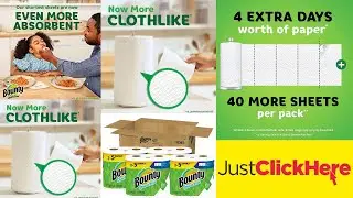 Family Rolls -bounty quick size paper towels, best  towels, best Amazon basic towels #amazon #shorts