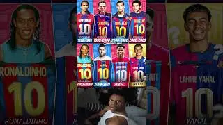 🔵🔴 Barcelona&rsquo;s number 10 has been worn by Messi, Ronaldinho, and Rivaldo. Will Yamal be the next?
