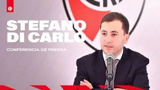 Conferencia de prensa | Stefano Di Carlo, presidente de River Plate