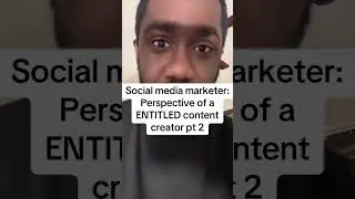 Social media marketer reaction: false entitlement of content creation