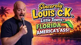 Sincerely Louis C.K. - Little Towns- 'Florida..America's ASS!' - Hilarious Stand-Up Comedy Clip 2025