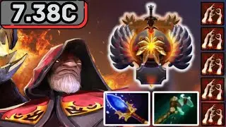 IMMORTAL WARLOCK Soft Support Gameplay Patch 7.38c - Dota 2 Support