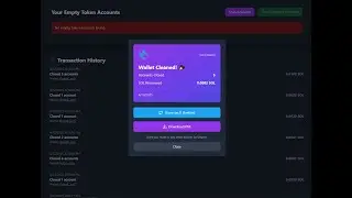 Recover Lost SOL with Sol-Cleaner (Close Dust & Empty Token Accounts)