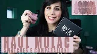 WOMANLY COLLECTION by MULAC ecco tutti gli swatches sulle labbra