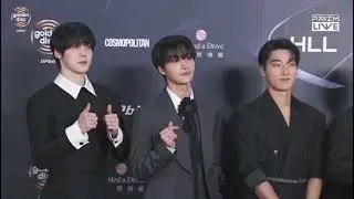  ATEEZ on the 40th Golden Disc Awards Red Carpet via cosmopolitankorea#ATEEZ #에이티즈 @ATEEZofficial