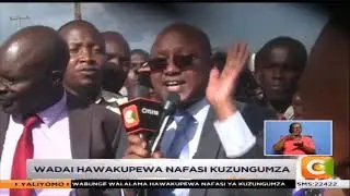 Wabunge wakurupuka kwenye mkutano Bomet