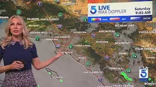 Dry conditions, cool temperatures for SoCal before warming trend ushers in workweek
