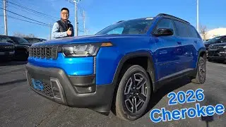 FIRST LOOK: 2026 Jeep Cherokee Limited (37 MPG?)
