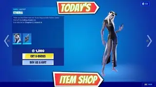 Check out *ETHERIA* & *CRYSTALINE BATTLE WAND* in today&rsquo;s Fortnite item shop