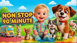 90 Minute de C&acirc;ntece de Grădiniță 🎵 Mix | Cele mai iubite animații rom&acirc;nești