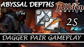 Dagger Pair | Soulscythe | - Duo Gameplay - Abyssal Depths - Albion Online