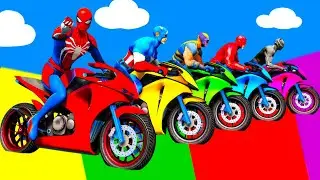 الرجل العنكبوت انقاذ باتمان Spider-Man Rescue batman vs iron man vs venom funny Game GTA 5 superhero