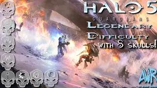Halo 5... Hold on! it's not all bad! i promise! we are doing legendary with 8 skulls !