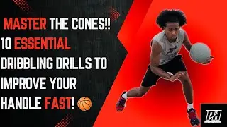 Keep Losing The Ball?? MASTER The Cones!10 ESSENTIAL Moving Dribbling Drills To Fix Your Handle!✅🔥