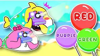 Color Finding Game  On The Island ~ Color Recognition Lesson For Kids