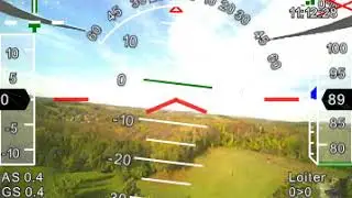 Mission Planner HUD display - HMF U580 Quadcopter - FPV - Mission Planner