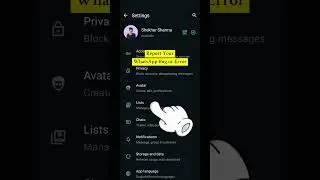 Report Your WhatsApp Bug or Glitch! #howto #whatsapp #bug #error