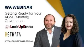 WA: Getting Ready for your AGM - Meeting Governance | LOOKUPSTRATA