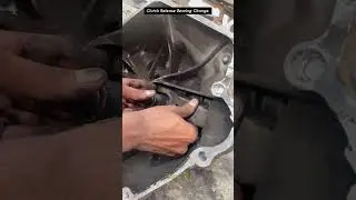 Clutch Release Bearing Change Honda City #automobile #mechanic #brakesystem #honda #toyota
