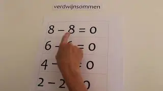 Instructiefilmpje (bijna)verdwijnsommen van juf Anneke