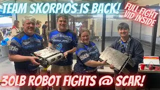 We Are On BORROWED TIME At SCAR (30lb Robot Fights)