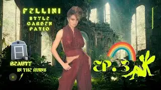 Creating A Fellini Inspired Garden Patio - Ep.3 - VLOG