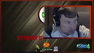 Spooktober 2025: The Sims 4 - Werewolves, Witches, Vampires and Streamers #4 !scare