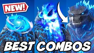 BEST COMBOS FOR *NEW* GODZILLA EVOLVED SKIN (ENERGIZED GODZILLA STYLE)! - Fortnite