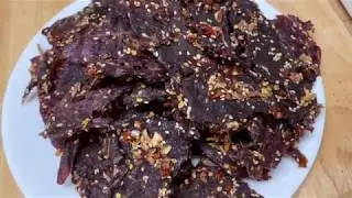 How To Make Spicy Jerky/ Naly Lao Kitchen.