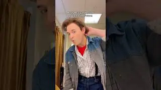 как я выглядел в роли Марти в начале и в конце &laquo;Назад в будущее&raquo; 😅 #актер #бродвей #костюм