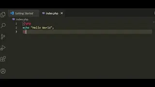 Write first Php program | Print Hello world in Php using xampp server